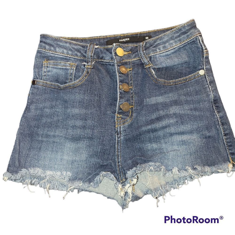 Harper shorts button up size 25